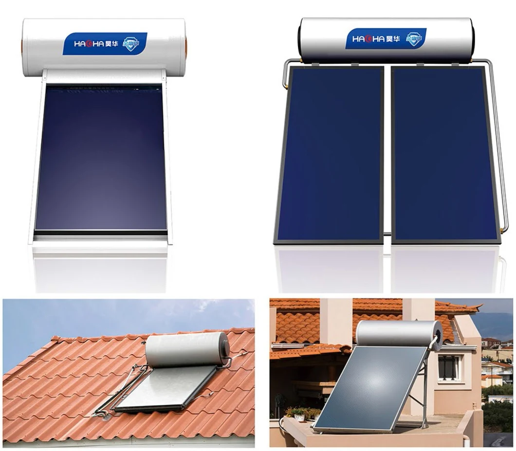Household 300L Flat Pressurized Solar Water Heater Tank for Roof