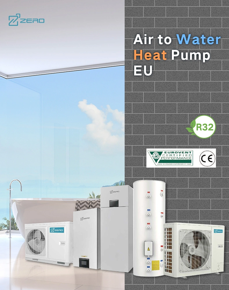 Zero R32 Storage Electric Sanitary Hot WiFi Water Heater Bathroom Domestic Air Source Heat Pump Water Heaters