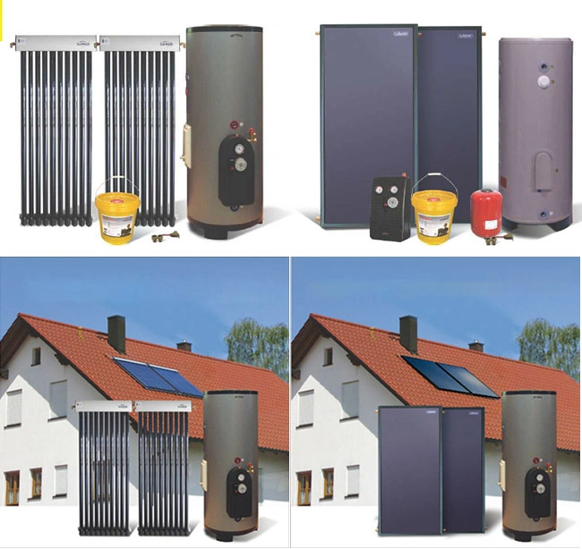 Split Pressurized Solar Hot Water Heater with Solar Keymark