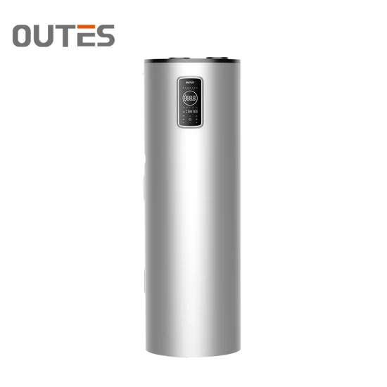 Outes Compact Design Enamel Inner Tank All in One Air Source Heat Pump Water Heater with R134A Refrigerant