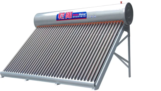 Commercial Vacuum Tube Solar Collector with Vertical or Horizontal Mounted