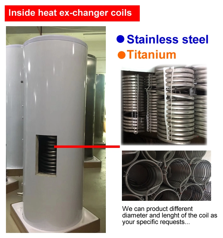 Stainless Steel Material Pressurized Solar Hot Water Storage Tank